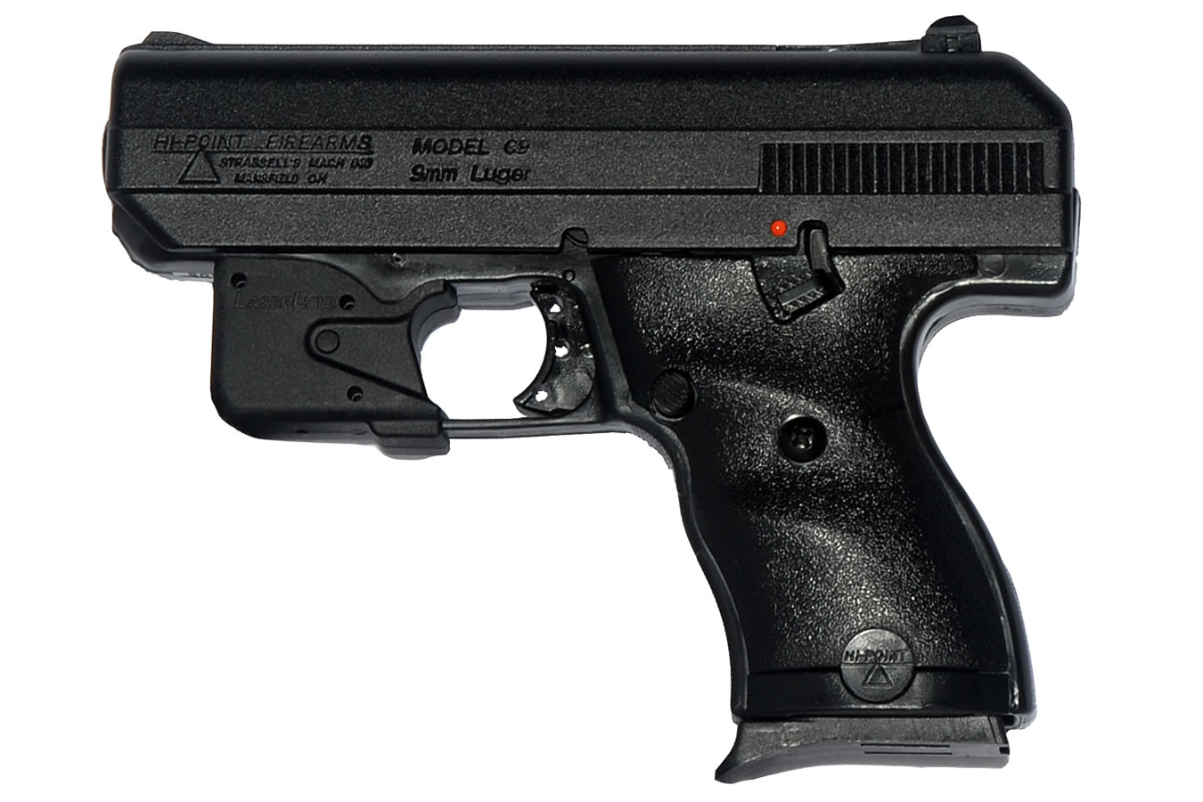 HI-POINT C-9 9mm 3.5" 8rd Pistol w/ Laserlyte Trigger Guard - Black-img-0