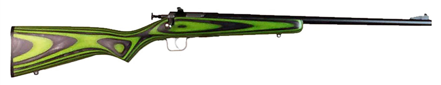 KEYSTONE Crickett 22LR 16.125" 1rd Bolt Action Rifle - Black-img-0