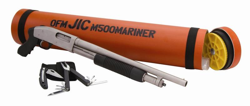 MOSSBERG 500 JIC Mariner 12 Gauge 3" 18.5" 6rd Pump Shotgun | Marinecote-img-0