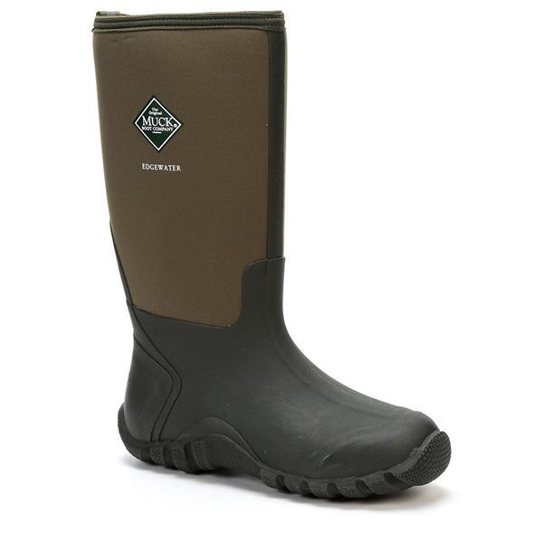 MUCK BOOTS Edgewater Hi Tall Boots - Moss Green | KYGUNCO