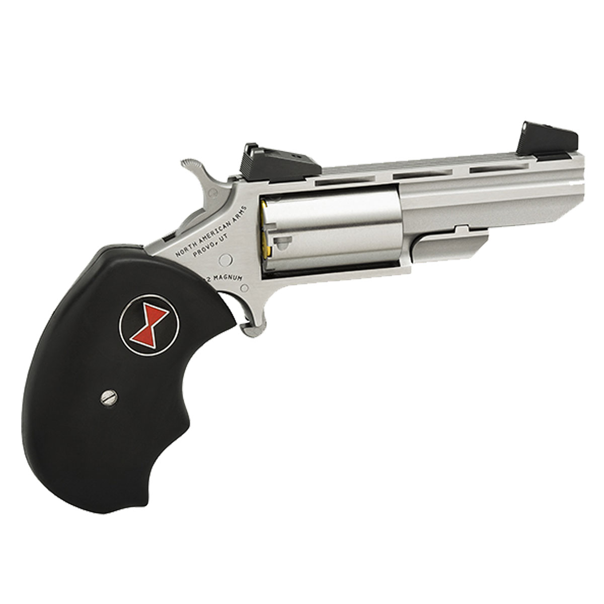 NAA Black Widow 22 LR 2in Stainless Steel 5rd » KYGUNCO