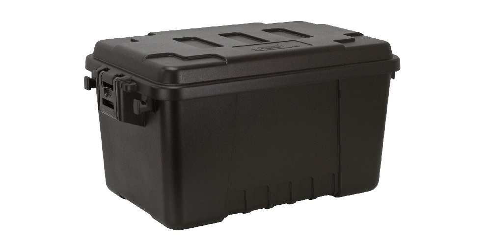 PLANO Small Sportsman's Trunk 56 Quart Black KYGUNCO