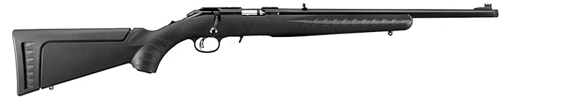 RUGER American 17 HMR 18" 9rd Bolt Action Rifle - Black-img-0
