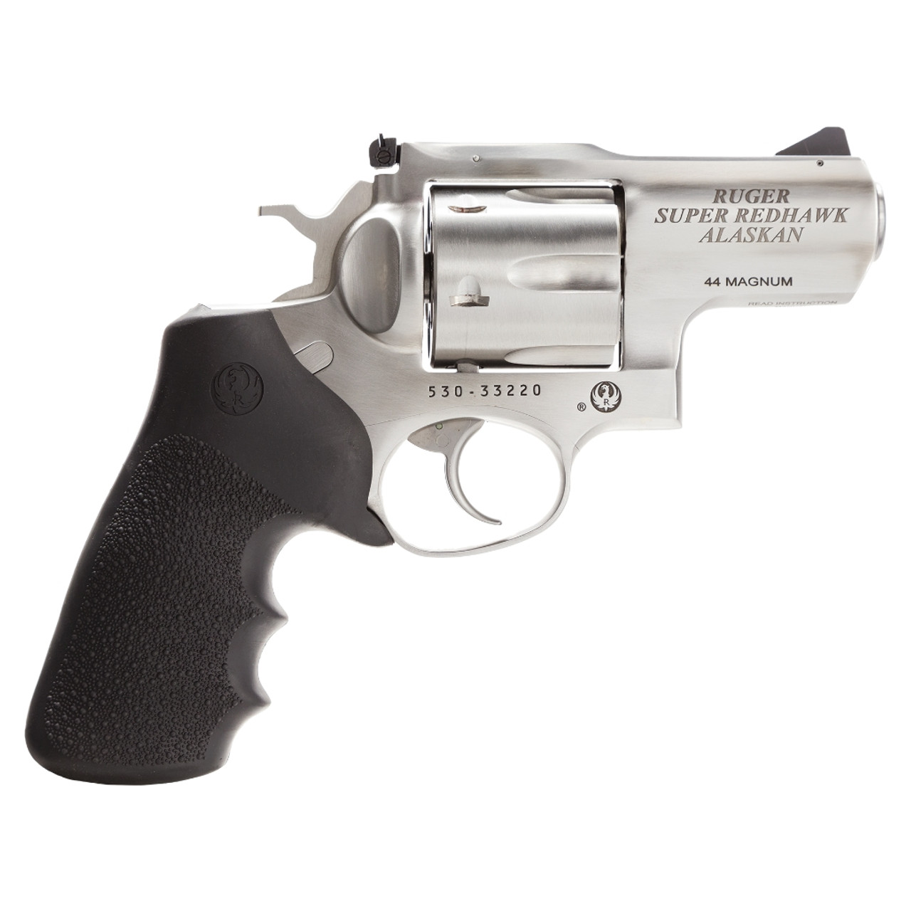 RUGER Super Redhawk Alaskan® 44 REM MAG 2.5" 6rd Revolver - Stainless-img-0