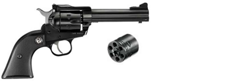 RUGER Single 6 22 LR / 22 WMR 4.62" 6rd Revolver | Black-img-0