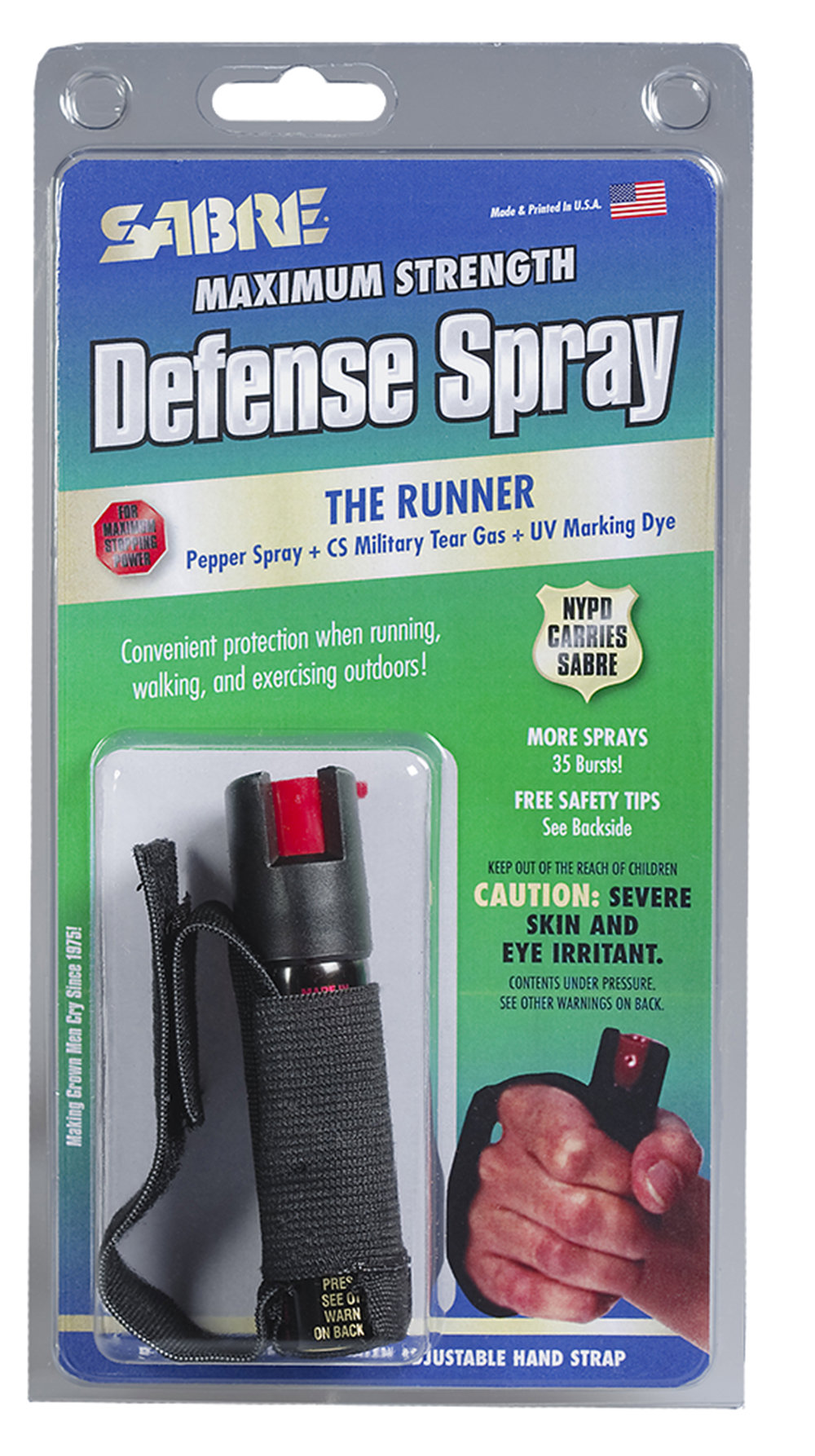 SABRE Defense Spray Runner Gel | KYGUNCO