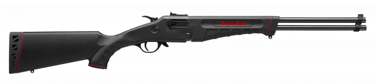 SAVAGE ARMS 42 Takedown 22 LR 20" Single Shot Rifle - Black Synthetic-img-0