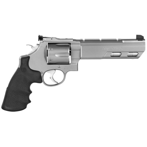 SMITH  WESSON 629 Competitor 44 Rem Mag 6 6rd Revolver w Weighted Barrel  Stainless Steel