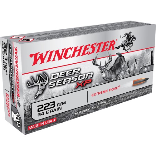 WINCHESTER AMMO 223 Rem 64Gr Deer Season XP Extreme Point 20rd