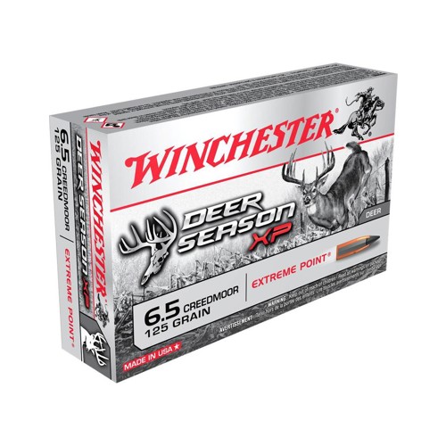 WINCHESTER Deer Season XP 6.5 Creedmoor 125gr Extreme Point Ammunition | 20 Rounds