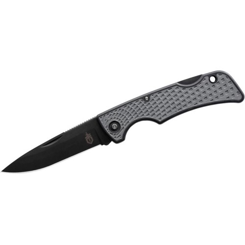 GERBER KNIVES US1 Folding Knife 2.6" Drop Point Blade w/ GFN Handles + Rubber Overmold