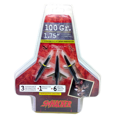 SWHACKER Swhacker 100gr Broadhead 1.75" Cut w/Pra