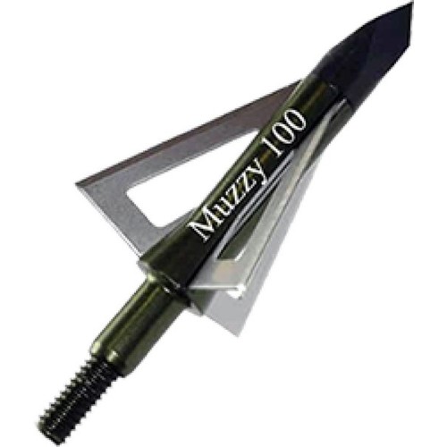 MUZZY 3 Blade Broadhead 100gr 1-3/16" Cut 6pk