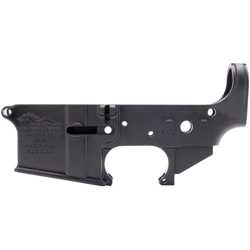 ANDERSON AM-15 Multi-Caliber AR15 Stripped Lower Receiver w/ Open Trigger - Black