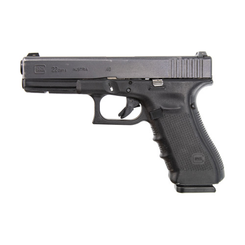 GLOCK G22 G4 40SW 4.49" 15rd Pistol w/ Night Sights - POLICE TRADE-INS