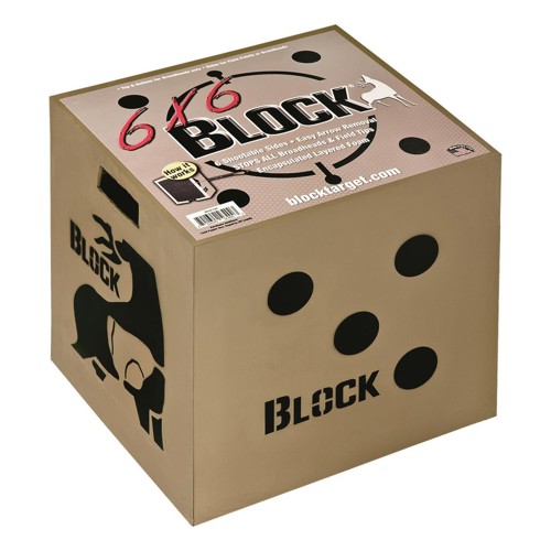 BLOCK TARGETS Block 6x6  (18"x16"x18")