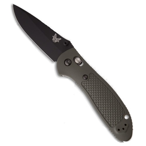 BENCHMADE Pardue Drop Point Grip Axis Stud