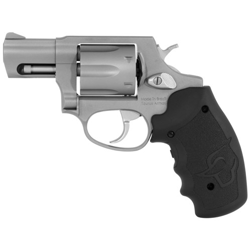 Taurus 856 38 Spl 2" Stainless 6rd Viridian Red Laser Grip