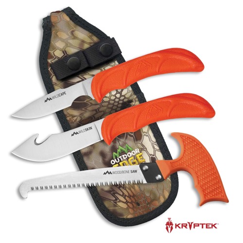 OUTDOOR EDGE Wildguide Skinner/Caper/Saw Combo