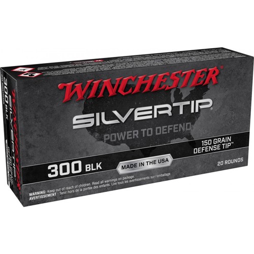 WINCHESTER 300 Blk Silvertip Defense 150Gr 20rd