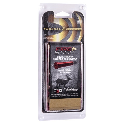 FEDERAL AMMO 50 Cal 100Gr Firestick Triple Eight Black Powder
