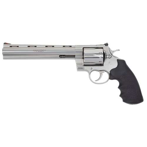 COLT Anaconda 44 Rem Mag 8 6rd Revolver  Stainless  Hogue Rubber Grips
