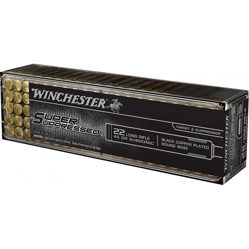 WINCHESTER 22 LR Super Suppressed HP 40Gr Subsonic