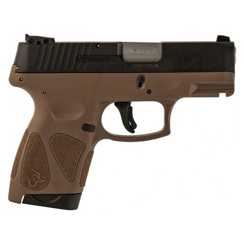TAURUS G2C 9mm 32 12rd Pistol  Black  Brown