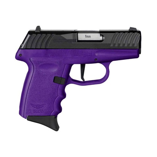 SCCY INDUSTRIES DVG1CB 9mm 31 10rd Pistol  Black  Purple