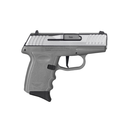 SCCY INDUSTRIES DVG1 9mm 31 10rd Pistol  Grey  Stainless