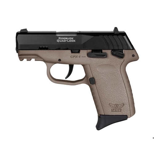 SCCY INDUSTRIES CPX1 9mm 31 10rd Pistol  FDE  Black