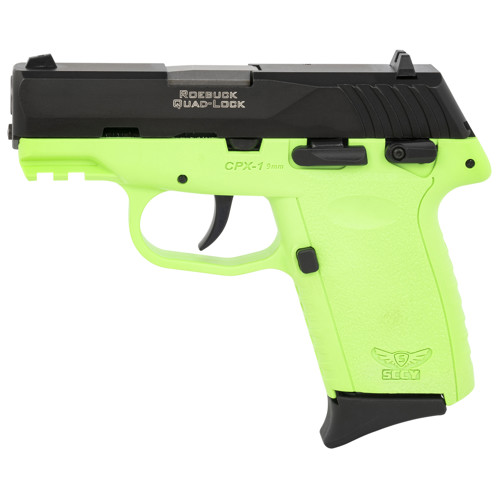 SCCY CPX1CB G3 31 10rd Pistol  Black  Lime