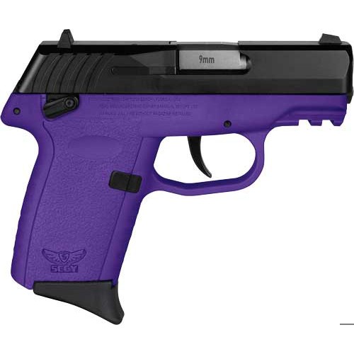 SCCY INDUSTRIES CPX1 G3 9mm 31 10rd Pistol  Black  Purple