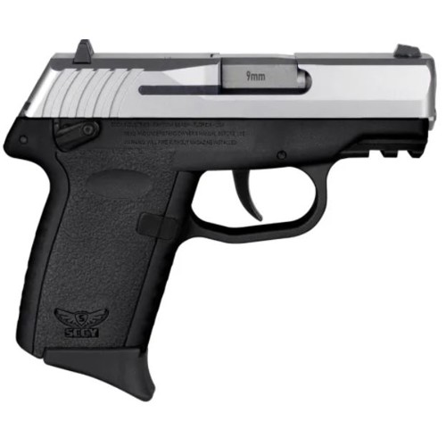 SCCY INDUSTRIES CPX1 9mm 31 10rd Pistol  Stainless  Black