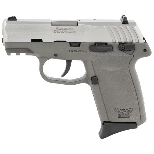 SCCY INDUSTRIES CPX1 9mm 31 10rd Pistol  Grey  Stainless