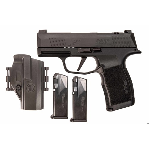 SIG SAUER P365X TACPAC 9mm 31 12rd Optic Ready Pistol w XRAY3 Night Sights  Black