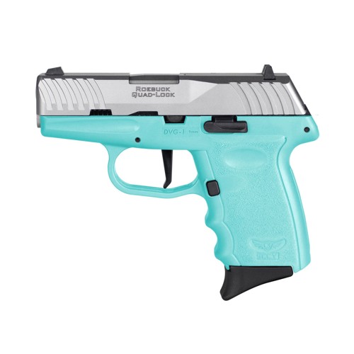 SCCY INDUSTRIES DVG1 9mm 31 10rd Pistol  Blue  Stainless