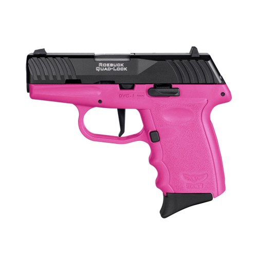 SCCY INDUSTRIES DVG1 9mm 31 10rd Pistol  Black  Pink