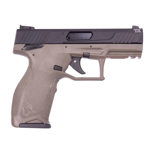 TAURUS TX22 22LR 4.1" 10rd Pistol w/ Threaded Barrel - FDE / Black