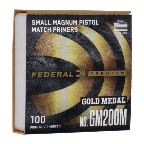 FEDERAL AMMO Small Magnum Pistol Match Gold Medal Primers 5000rd