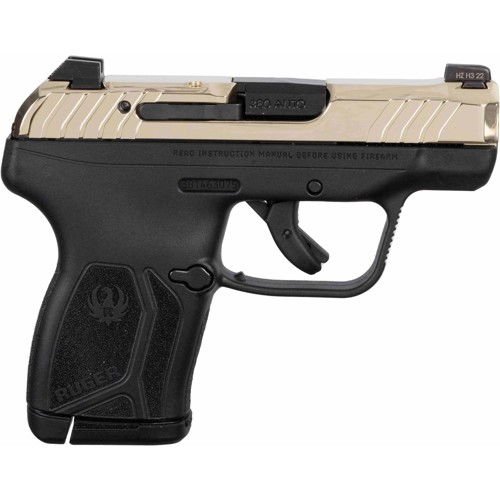 RUGER LCP Max 380 ACP 28 10rd Pistol  Champagne PVD