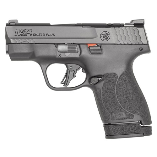 SMITH & WESSON M&P9 Shield Plus 9mm 3.1" 10/13rd + Extra 15rd Mag Optic Ready No Thumb Safety