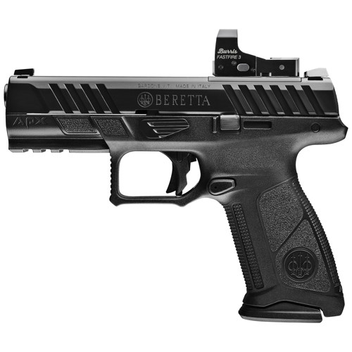 BERETTA APX A1 Full Size 9mm 4.25" 17 Pistol w/ Burris FastFire3 Red Dot - Black
