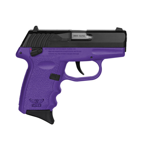 SCCY INDUSTRIES CPX4 380 ACP 296 10rd Pistol  Black  Purple
