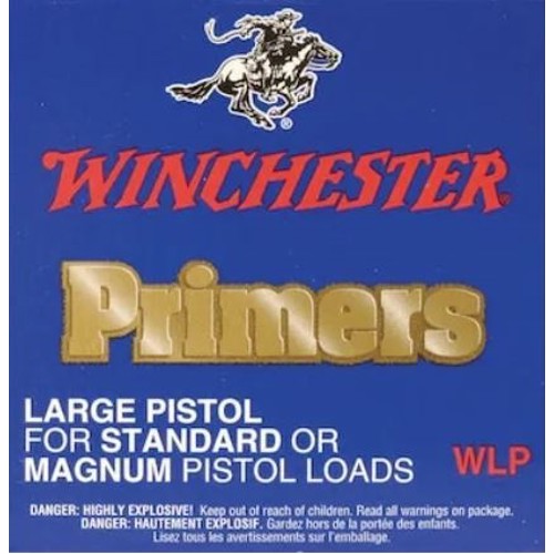 WINCHESTER Large Pistol Primer 1000rd - LIMIT of 10 Bricks