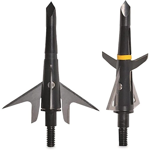 SWHACKER 4 Blade Hybrid Crossbow Broadheads - 125 Gr | 2.25" | 3 Pack