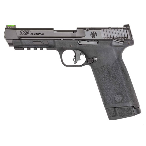 SMITH & WESSON M&P22 Magnum 4.35" 30rd Optic Ready Pistol w/ Safety & Fiber Optic Sight - Black