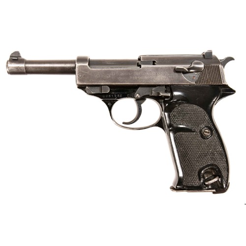 WALTHER P38 9mm 4.9" 8rnd German-Made Post War Aluminium Frame Locked-Breech Pistol