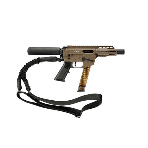 FREEDOM ORDNANCE FX-9 9mm 4" 31+1 Pistol w/ Sling - M-LOK - FDE