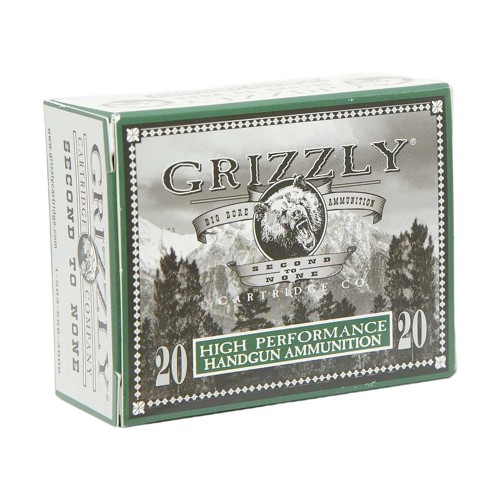 GRIZZLY 9mm 115gr JHP Ammunition | 20 Rounds